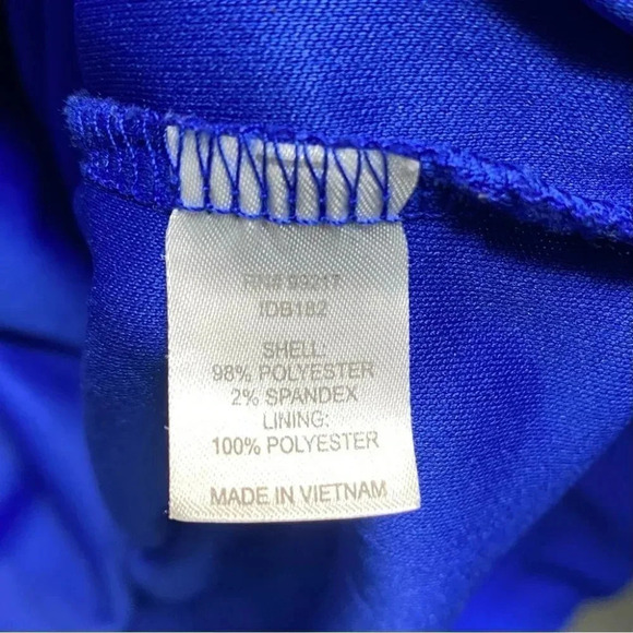 Charming Charlie L royal cold shoulder dress‎ - Picture 7 of 7